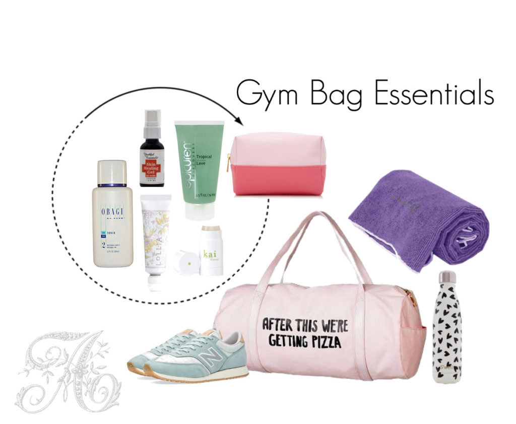 Gym Bag Essentials For The Busy Woman - Chemistry Cachet